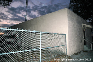 WBOB's transmitter building