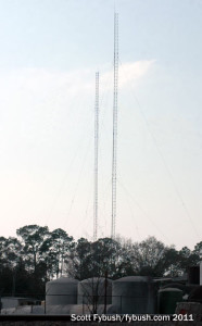 WNZF's towers