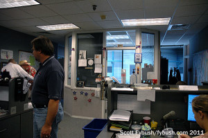 The WDBO newsroom