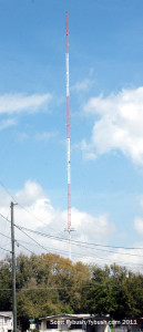 WLOQ's aux tower