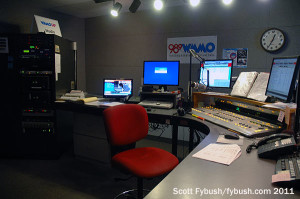 The WMMO 98.9 studio