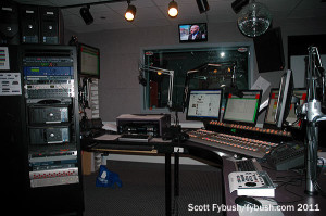 The WPYO 95.3 studio