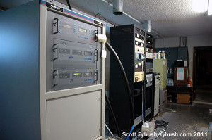 WEAG's transmitter room