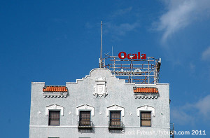 Looking up at WITG-LP