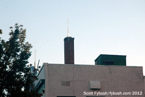 Antenna on 1420 Main St., October 2012