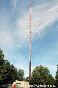 The WTIU/WFIU tower