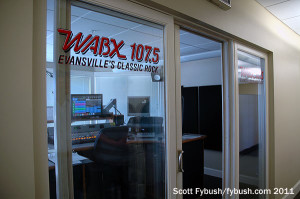WABX's studio