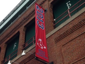 The newest banner at Fenway (photo: Shawn O'Domski)