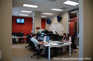 The FM News newsroom