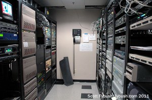 Part of the rack room