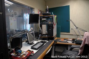 KBRT's island studio