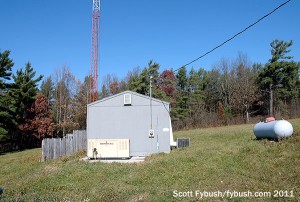 WFLR's transmitter building