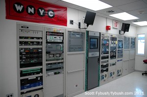 The WNYC/WQXR transmitter room