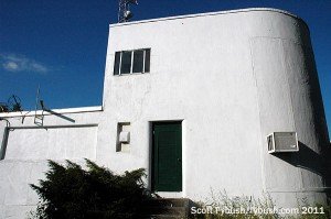 The 590 transmitter building