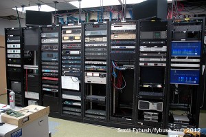 KFMB radio rack room