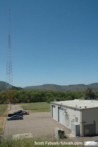 KFMB's south tower and transmitter building