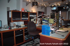 KFMB-FM production room