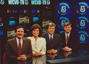The WCVB team in its heyday