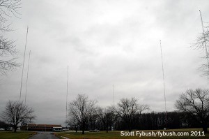 The AM 1550 towers