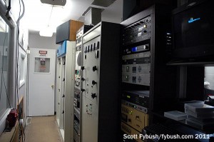 The WLTI transmitter room