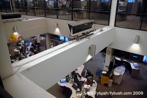 The KNBC/KVEA newsroom