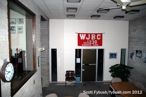 WJBC's old lobby