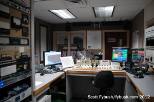 WJBC's air studio
