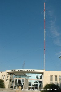 The WBNQ/WJBC tower