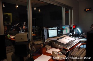 Temporary KPBS-FM studio