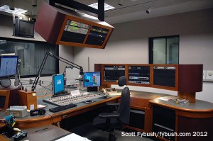 A rebuilt KPBS-FM studio