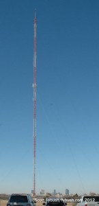 The old WBAP-TV tower