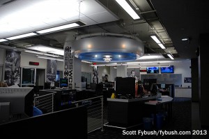 The WCBS newsroom