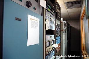 KAUS transmitter room