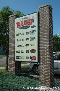 Brookings Radio sign