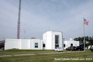 The WSBT transmitter building