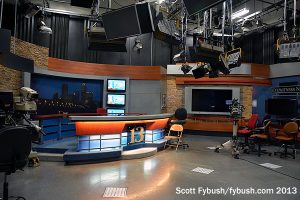 Before: WTHR's old set