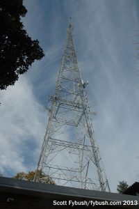 The WETA-FM tower