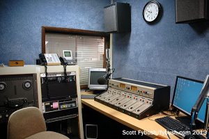 Production room at WTVB