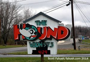 Doghouse sign