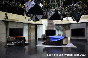 Newsroom set