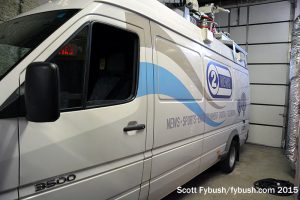 One production truck...