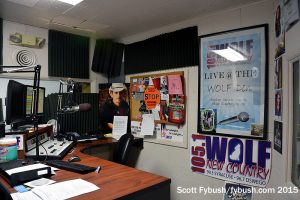 The WOLF-FM studio