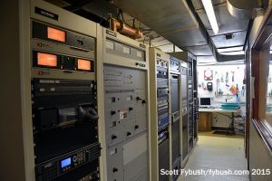 WRAY transmitter room