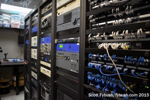 Rack room at WRSW