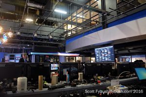 TV newsroom