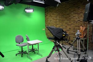 Gannon's TV studio