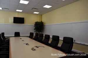 Classroom turned conference room