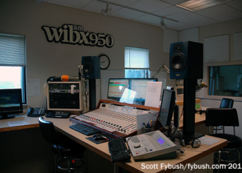 The WIBX studio