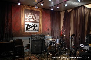 WLUP's performance studio