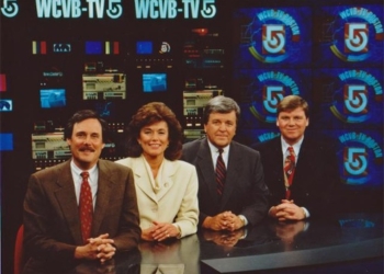 The WCVB team in its heyday